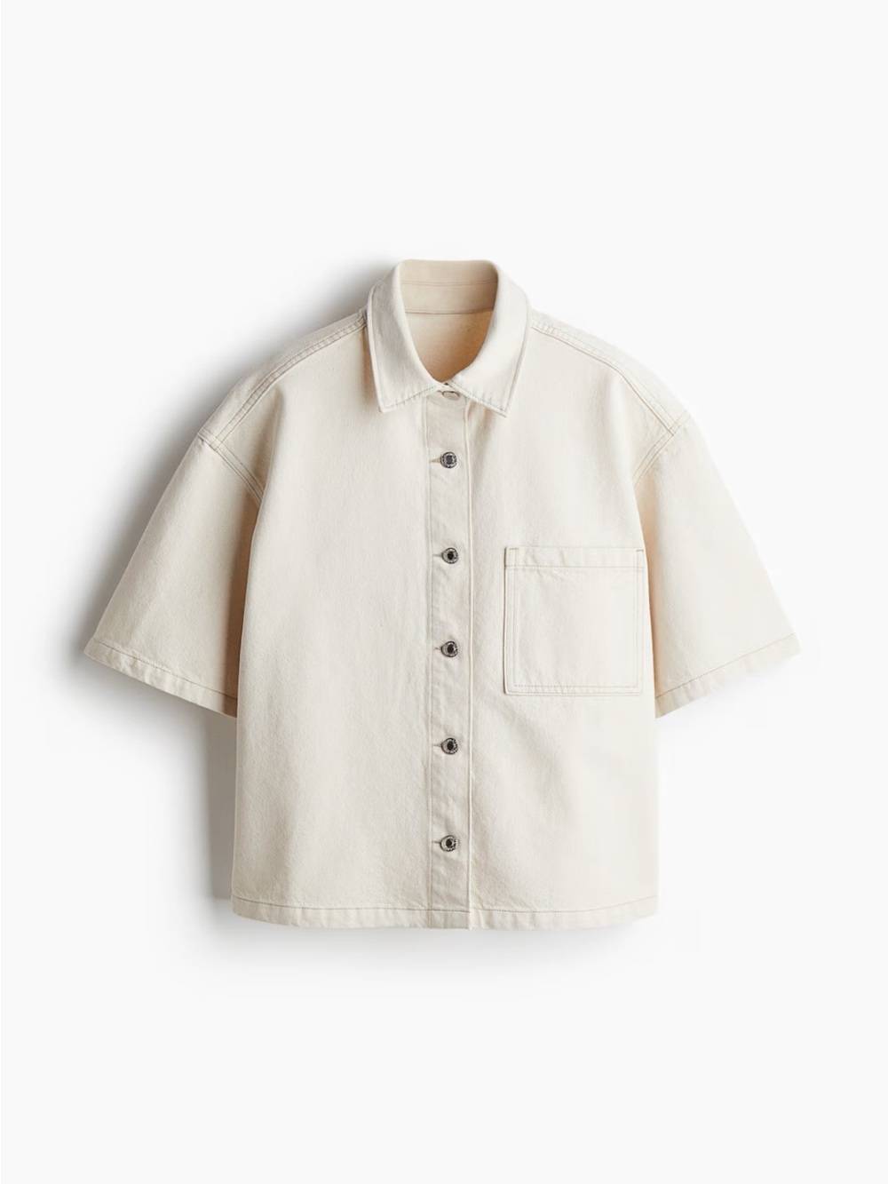 H&M Oversized Denim Shirt